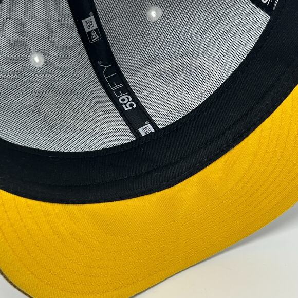 Feature Hat Baseball Cap Spellout New Era 59Fifty Streetwear Gray Fitted 7 3/8 - Picture 5 of 11